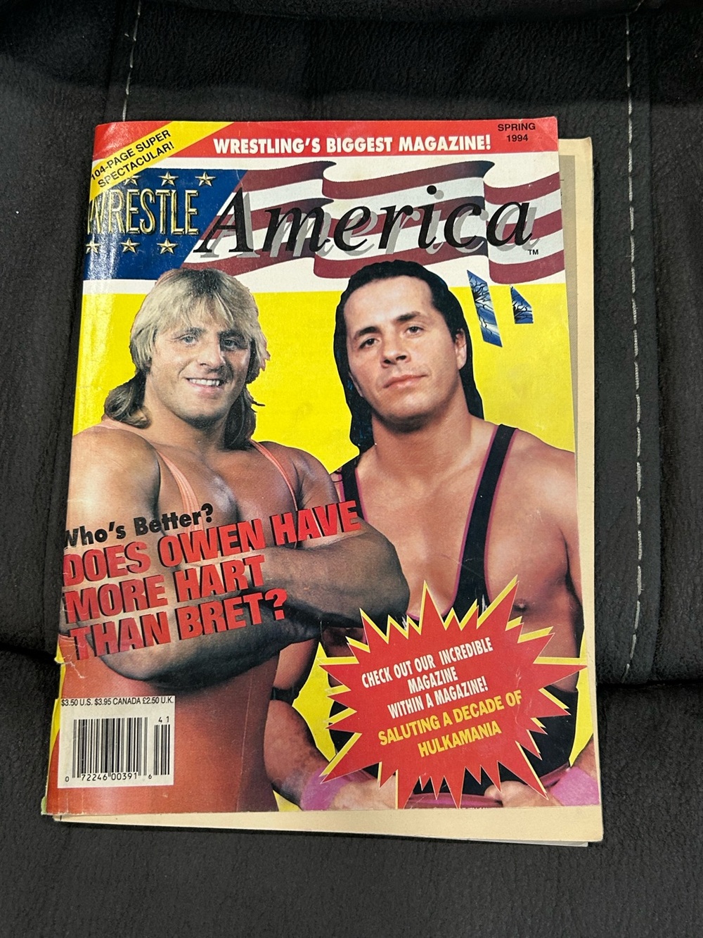 Wrestle America magazine - Spring 1994